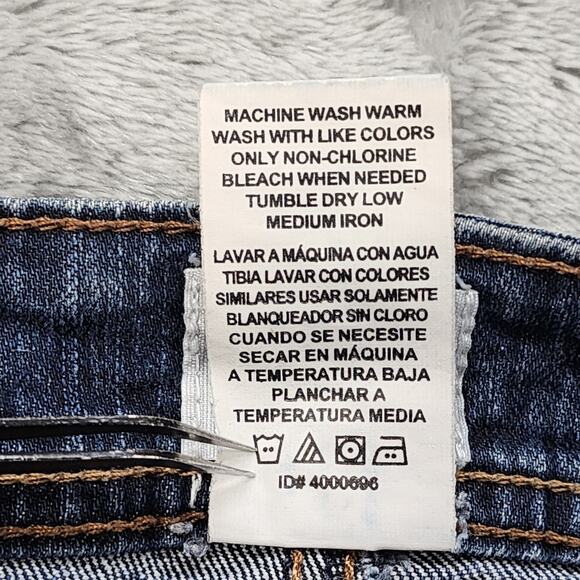 JMS just My Size Jeans Womens 22W Blue High Rise Bootcut Stretch Denim Casual - Picture 8 of 13